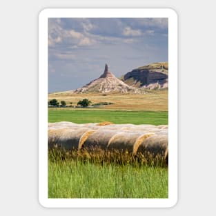 Chimney Rock, Nebraska, USA (C023/8420) Sticker